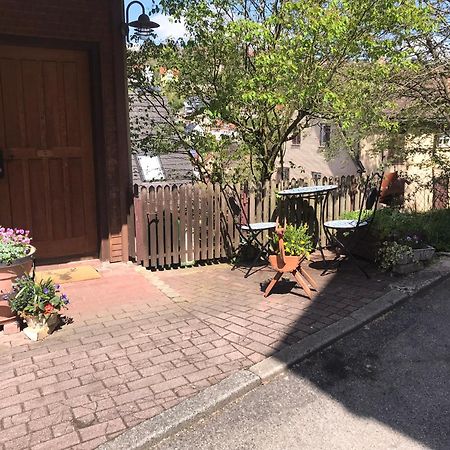 Retro Ferienwohnung Mit Schlossblick Im Nordschwarzwald Altensteig Exterior foto