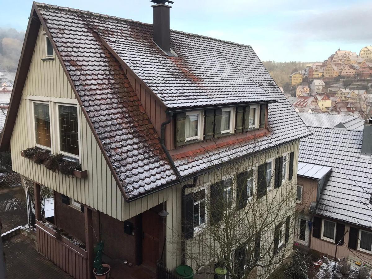 Retro Ferienwohnung Mit Schlossblick Im Nordschwarzwald Altensteig Exterior foto