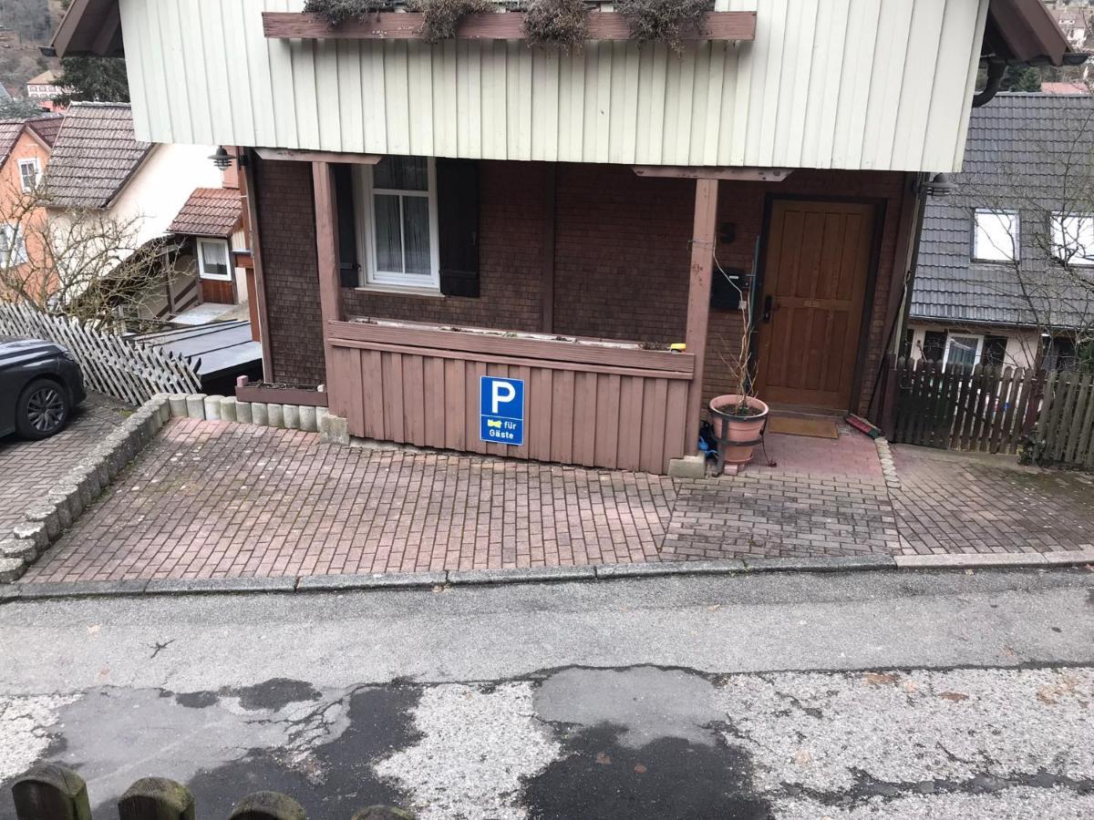 Retro Ferienwohnung Mit Schlossblick Im Nordschwarzwald Altensteig Exterior foto