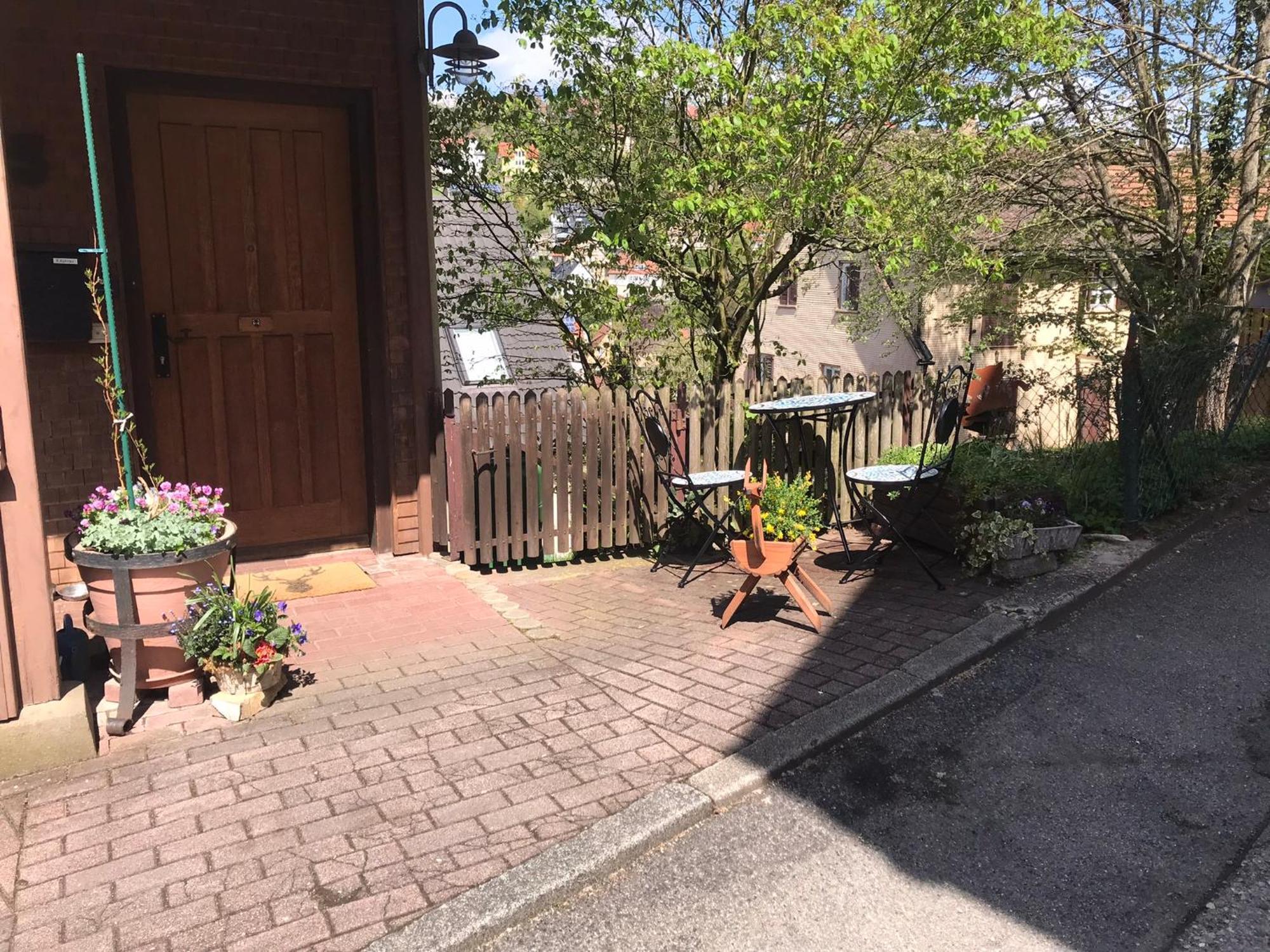 Retro Ferienwohnung Mit Schlossblick Im Nordschwarzwald Altensteig Exterior foto