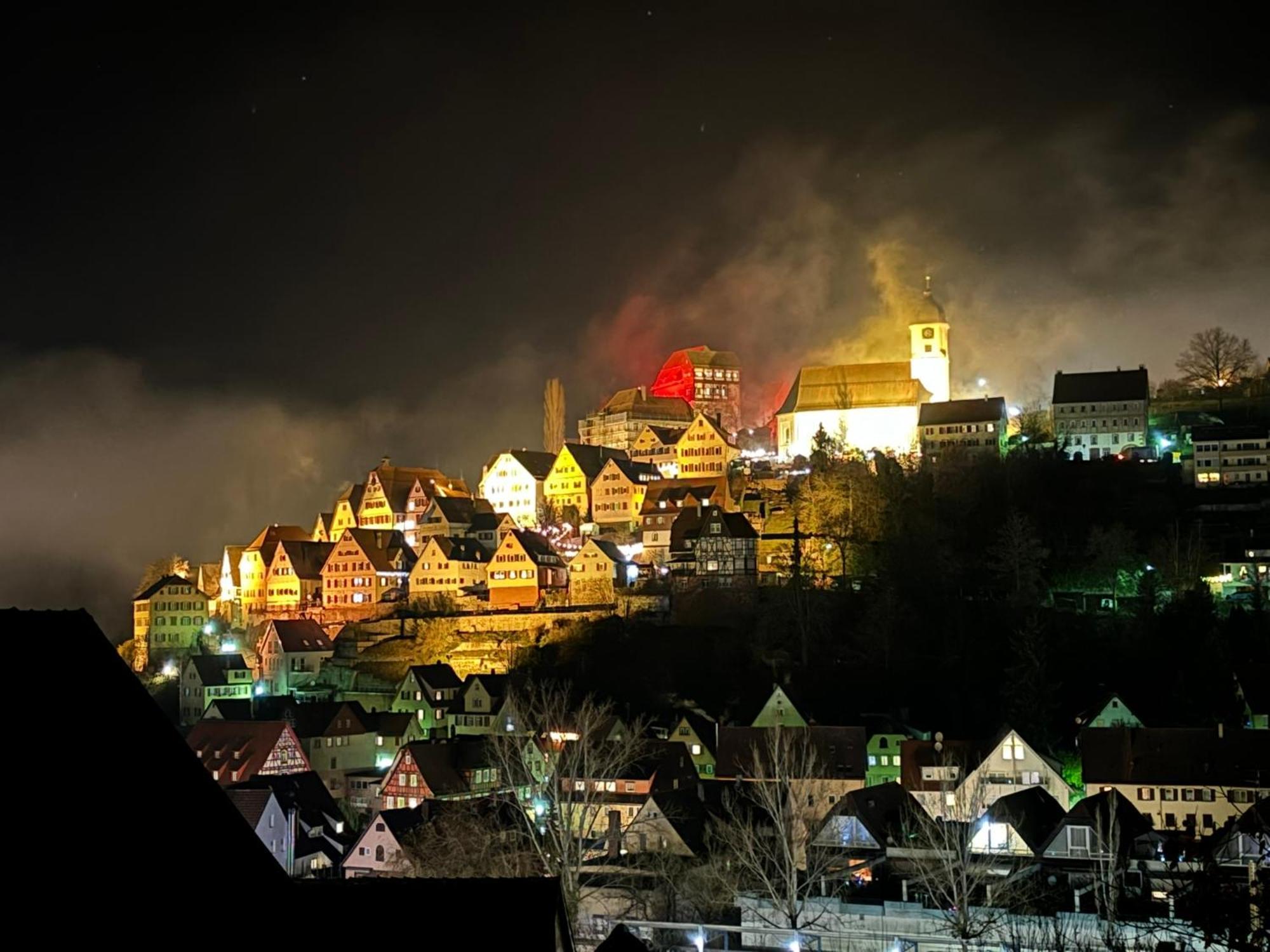 Retro Ferienwohnung Mit Schlossblick Im Nordschwarzwald Altensteig Exterior foto